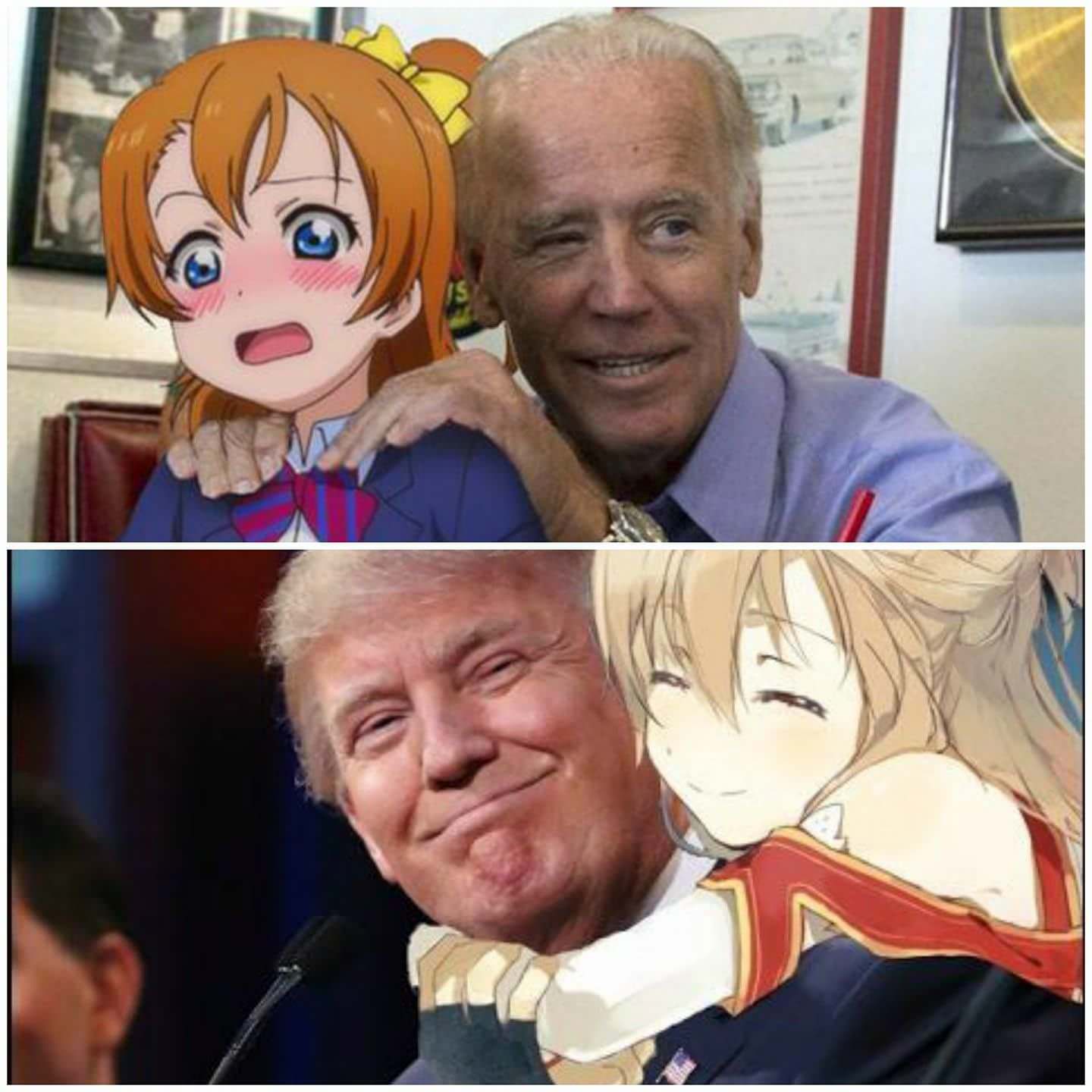 Joe Biden vs Donald Trump Template