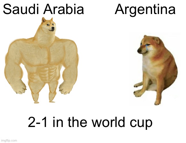 Amazing game by Saudi Arabia!