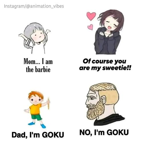meme I am Gokiu
