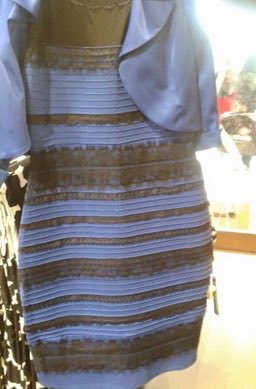 meme 8 years ago today, this dress broke the internet

White and gold?
or
Blue and black?