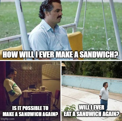 meme When I broke up with my sandwich maker ...