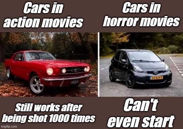 meme In top gear cars seem to work just fine
