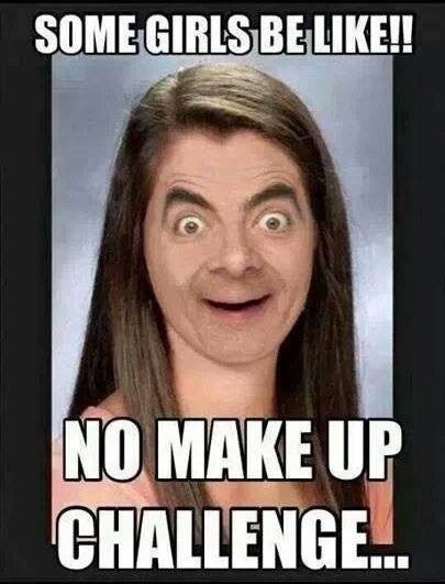 meme When Make Up Disappear...