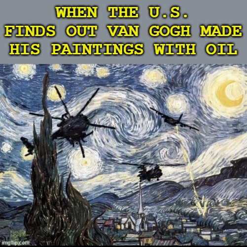 meme Lure of oil