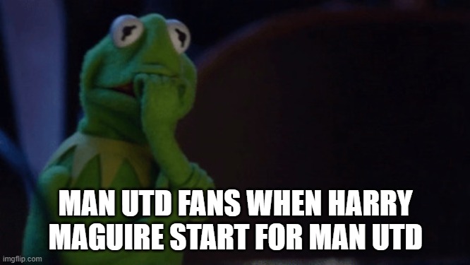 meme Man Utd fans start worrying when he is on the pitch