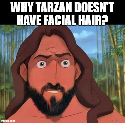 meme did He had natural razors? 