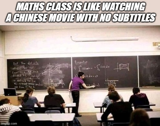 meme Learning mathematics 
