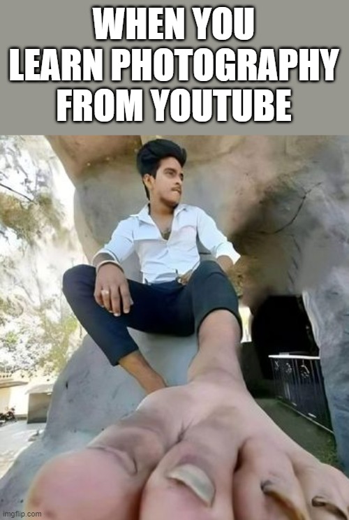 meme YouTube photography tutorials 