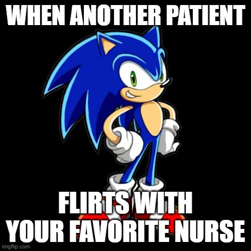 meme You're too slow, sonic