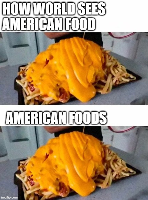 meme American foods 