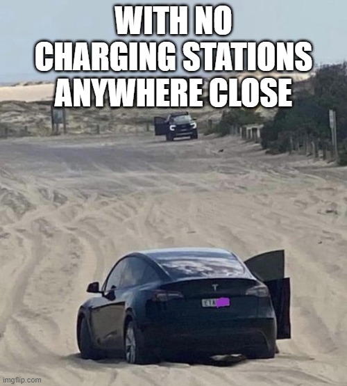 meme Imagine driving a tesla 