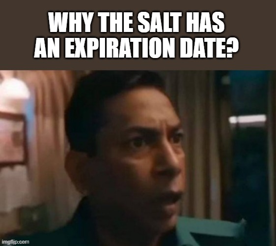 meme Does salt rot?