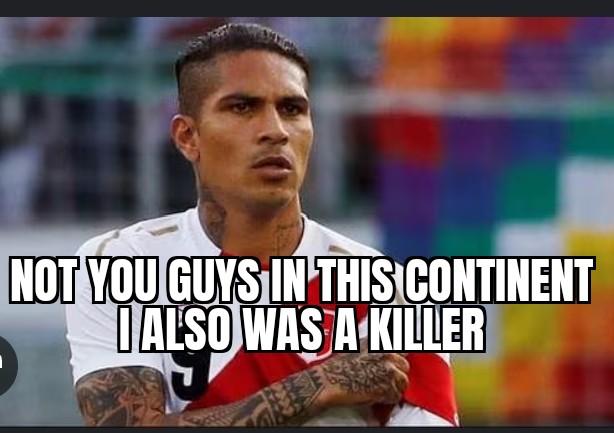 meme Cavani + Falcao + Guerrero= killers in front of the net