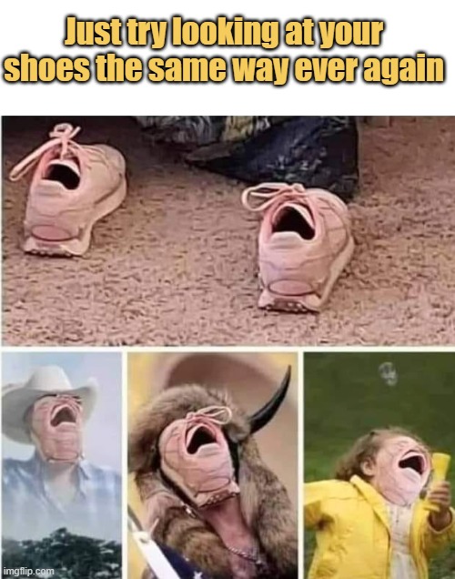 Legendary Haha shoes 