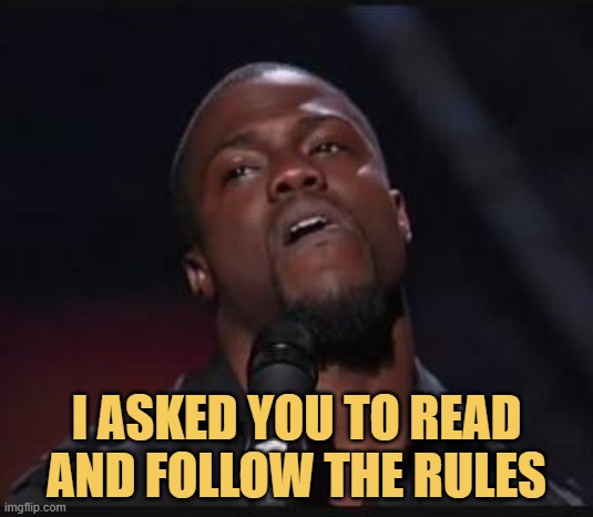 meme When users upload memes without following the rules, Farris be like ...