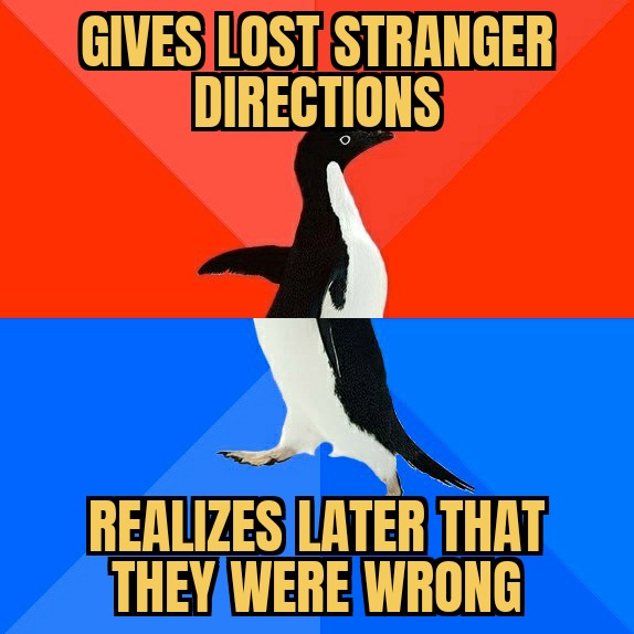 meme Socially Awesome Awkward Penguin