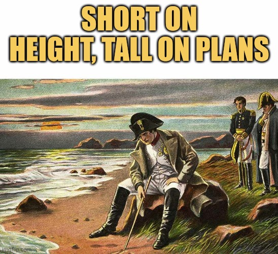 meme Short on height, tall on plans