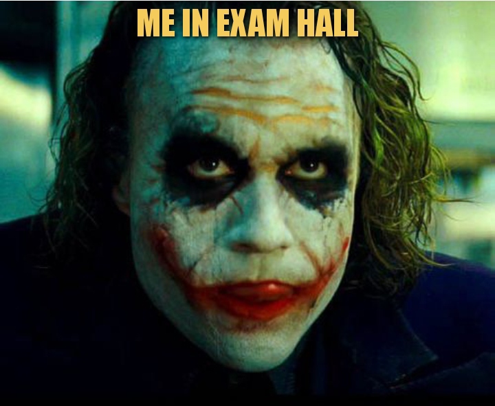meme In exam hall
