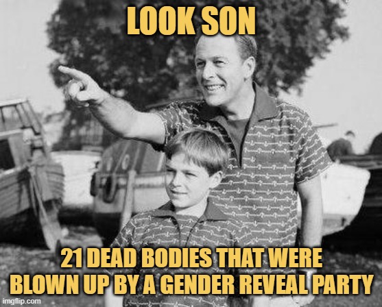 meme Gender reveal party