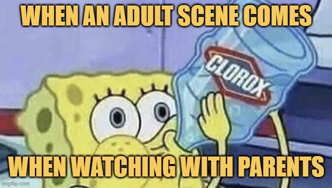 meme When an adult scene
