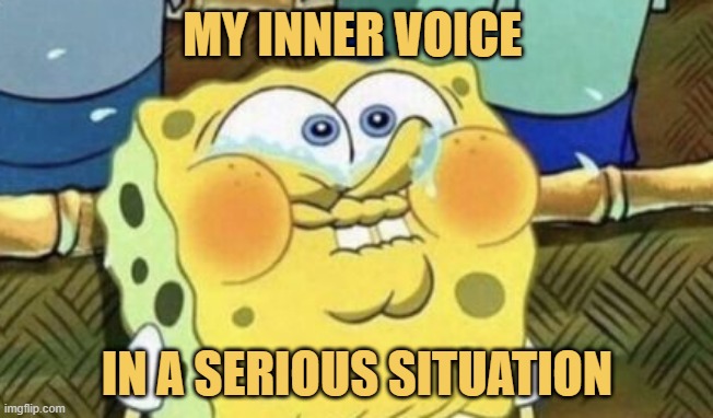 meme My inner voice when 