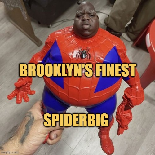 meme spider Biggie 