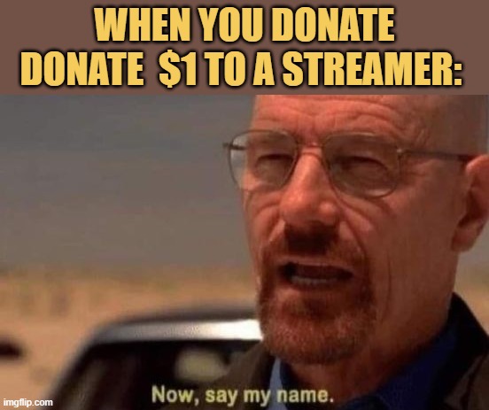 meme I donate but never flex thanks 