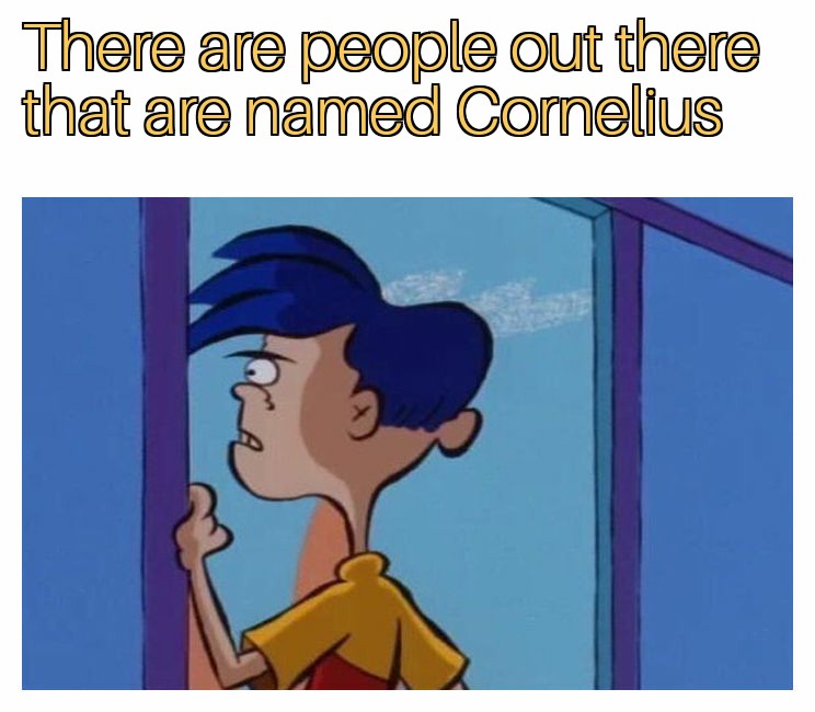 meme Rolf Stares Out a Window