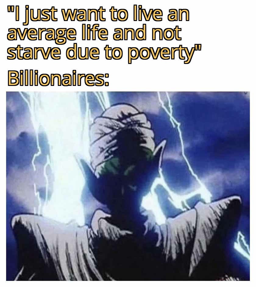 meme Piccolo Lightning Strike