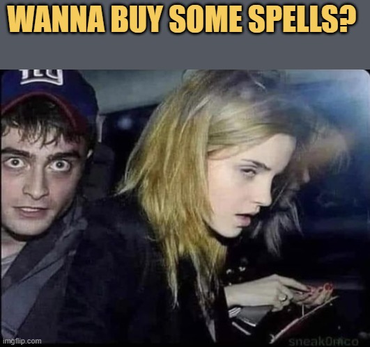 meme Harry potter selling drugs