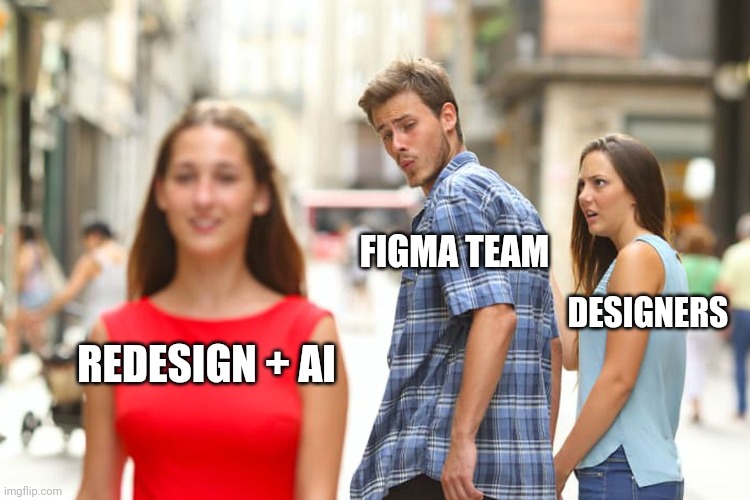 meme New Figma design is controversial