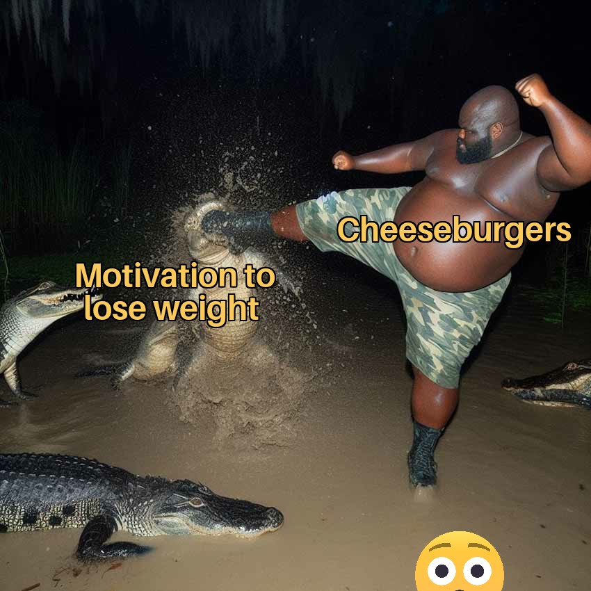meme Alligator Kick