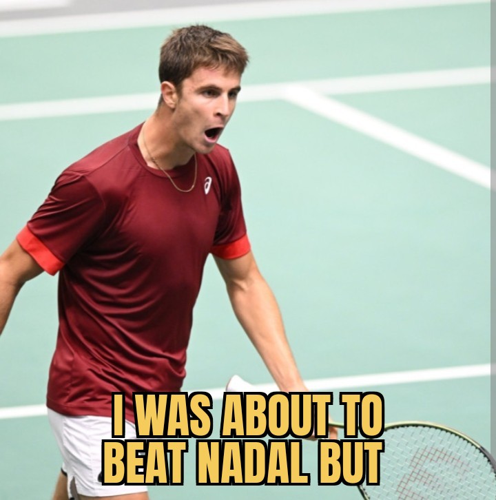 meme Adjukovic lost against Nadal after marathonic match
