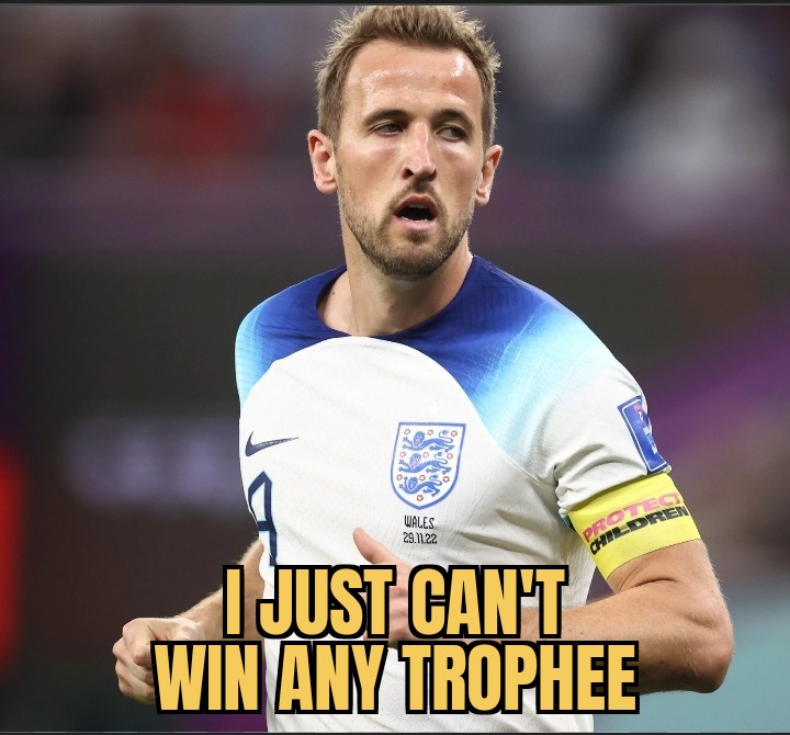 meme Harry Kane is the more unlucky player in the history.