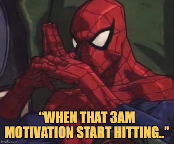 meme  motivation start hitting..