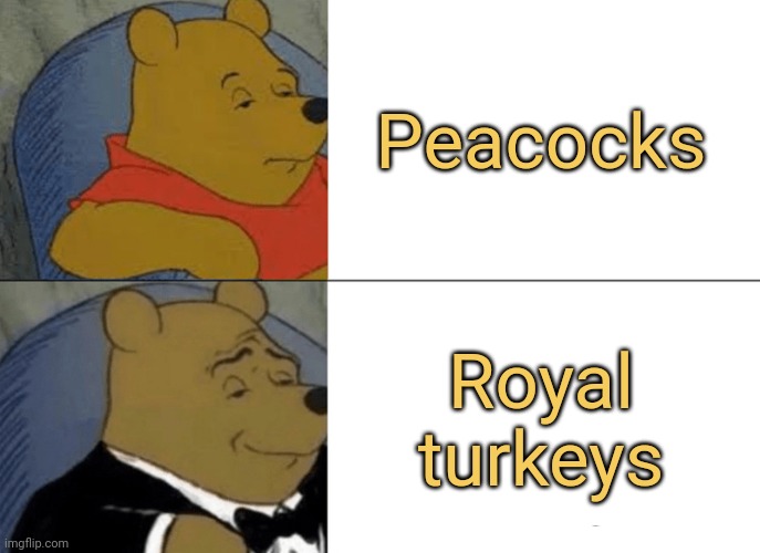 meme Royal Turkeys is a rich name for educated person