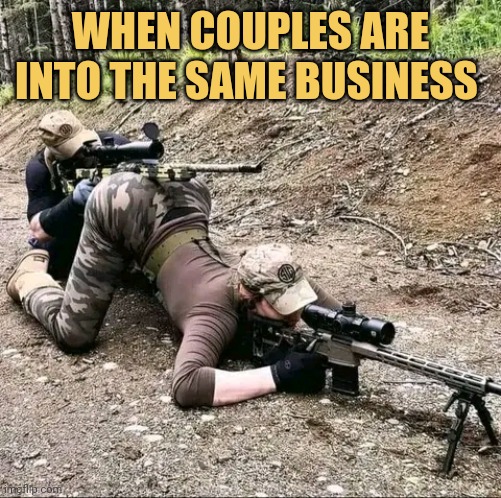 When couples are doing the same business 