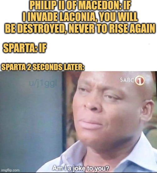 I want to talk to Sparta