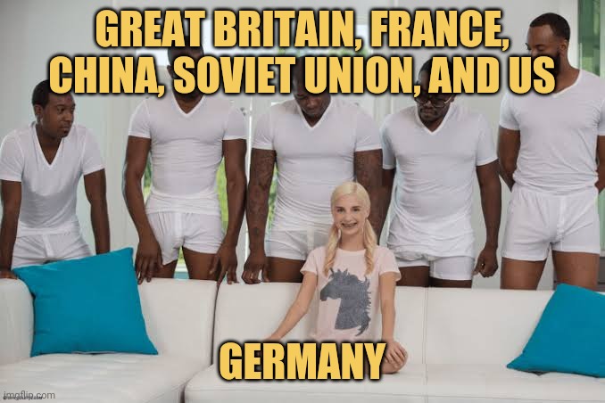 Germany having all fun