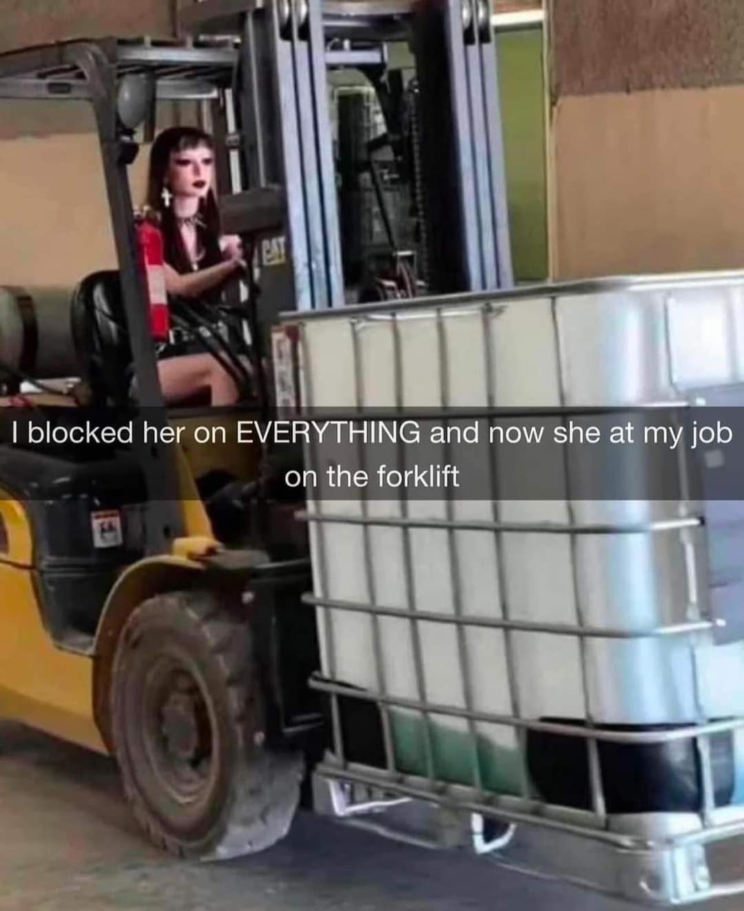 Bring her back, my brother if she can work at ur company like that just to see u, better bring her back before u meet the creator