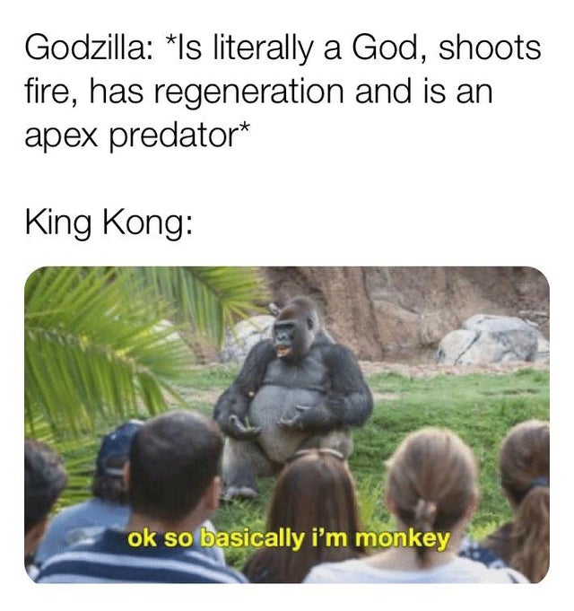 He do be going Ape tho