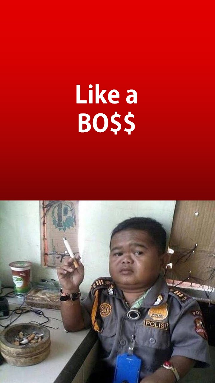 meme LIKE A BOSS