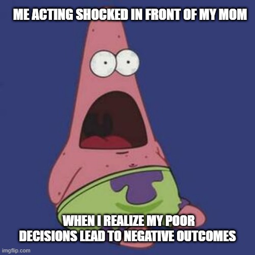 PicturePunches: Meme: Acting Shocked