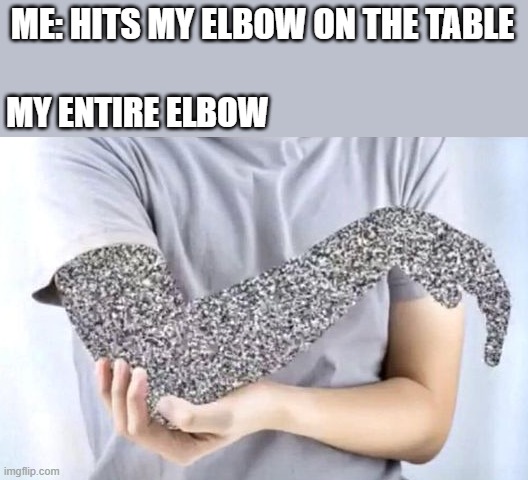 PicturePunches: Meme: When You Hit Elbow