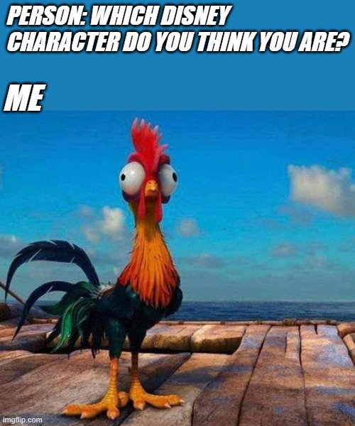 PicturePunches: Meme: Hei Hei From Moana