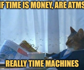 user: Time machines