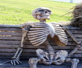 Waiting Skeleton